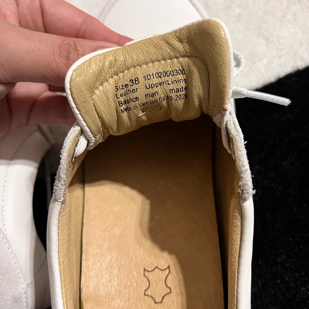 Dansko White Leather Sneakers - Picture 5 of 5